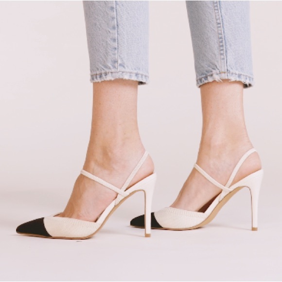 JustFab | Pheme Cap Toe Pump - Picture 15 of 15